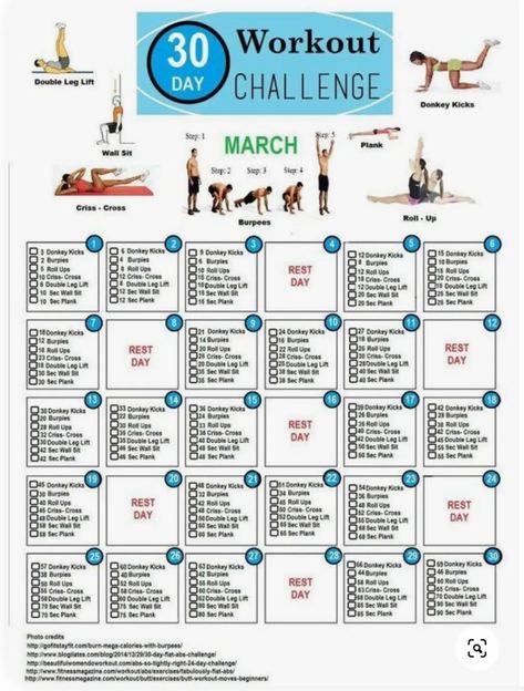 3 Amazing 30 Day Fitness Challenge to Spice Up Home Workouts! March Workout Challenge, 30 Day Full Body Workout, Beginner Gym Workout Routine, March Workout, Full Body Workout Challenge, Work Out Routines Gym, Arm Workout Women, Month Workout, 30 Day Fitness