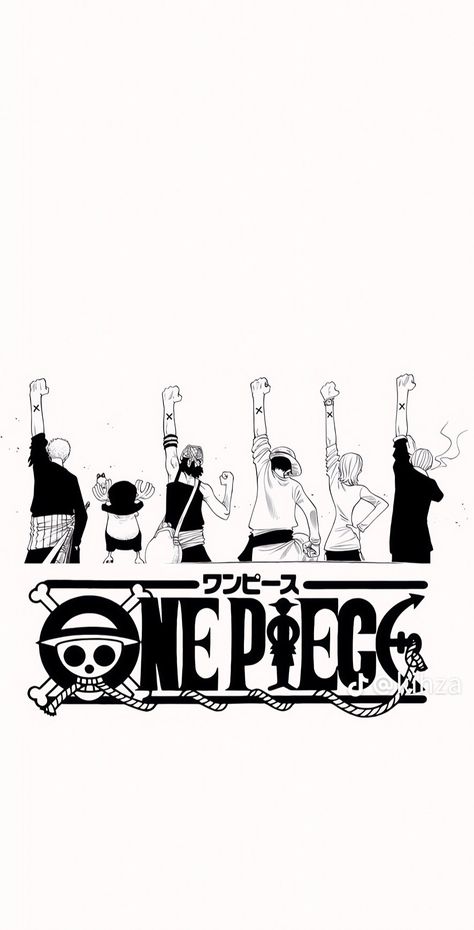 One Piece Watch Wallpaper, Name Black And White One Piece, One Piece Cricut, One Peace Manga, One Piece Lettering, Anime Border Design, One Piece Phone Theme, One Piece Logo Wallpapers, One Piece Title