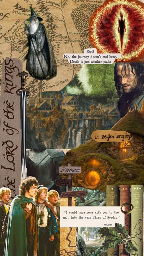 lord of the rings collage wallpaper #lordoftherings #wallpaper #collage #lotr #tolkein #iphone Lord Of The Rings Collage, King Ring, Collage Wallpaper, Wallpaper Collage, Iphone Organization, Old Fords, Gandalf, Legolas, Middle Earth