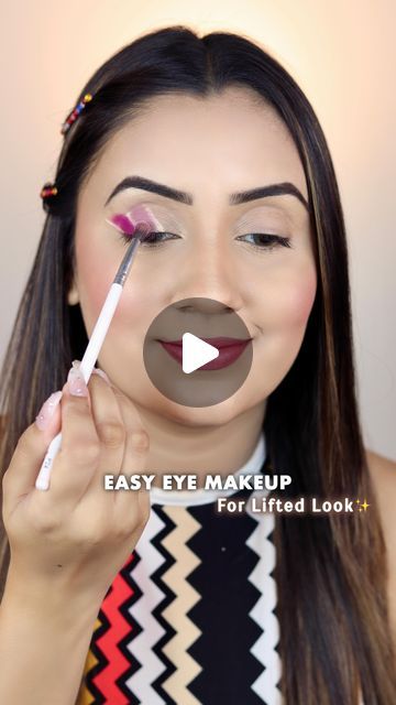 Ravika Agarwal on Instagram: "Save For Later🫰🏻  #MakeupReels #MakeupHacks #PartyMakeup #EyeMakeupTutorial #EyeMakeup #EyeMakeupIdeas #MakeupTipsandTricks #ViralHacks #Hacks  [ Party Makeup, Eye Makeup, Makeup Hacks, Makeup Tutorial, Easy Makeup, Makeup For Beginners ]" Beginner Eye Makeup Tutorial, Makeup For Beginners Step By Step, Easy Eye Makeup For Beginners, Simple Eye Makeup For Beginners, Eye Makeup Tutorial For Beginners, Makeup Tutorial Easy, Party Makeup Tutorial, Hacks Makeup, Makeup At Home