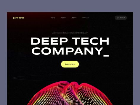 Web Layout Inspiration, College Website, Deck Layout, Agency Website Design, Good Advertisements, Directory Design, Tech Branding, Tech Company, Album Art Design