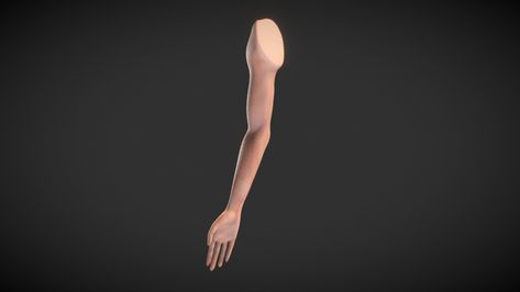 Female Arm base mesh - Buy Royalty Free 3D model by Deftroy (@deftroy) [a5bfd91] - Sketchfab Store Female Arm Anatomy, Arm Anatomy, Creature 3d, Game Ui Design, Game Ui, Color Textures, Zbrush, Ui Design, Anatomy