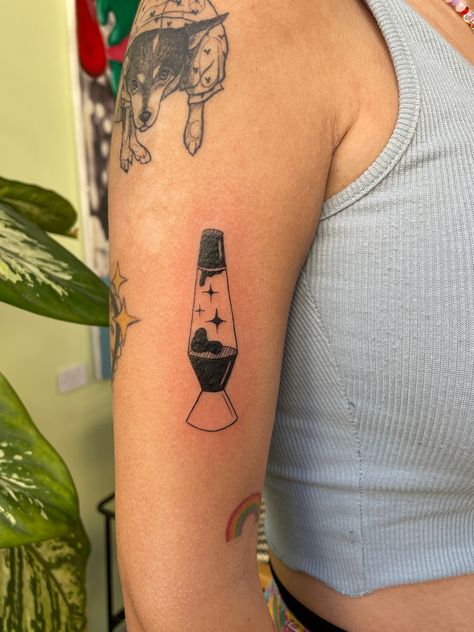 Tattoo Lava Lamp Tattoo, Lamp Tattoo, P Tattoo, Mushroom Tattoos, Sharpie Tattoos, Cute Little Tattoos, Spiritual Tattoos, Classy Tattoos, Time Tattoos