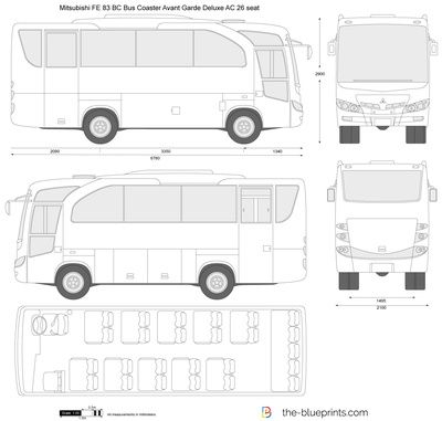 Mitsubishi FE 83 BC Bus Coaster Avant Garde Deluxe AC 26 seat vector drawing Bus Blueprint, Car Blueprint, Airplane Drawing, Blue Prints, Car Vector, Neon Wallpaper, Vinyl Graphics, Cad Drawing, Art Station