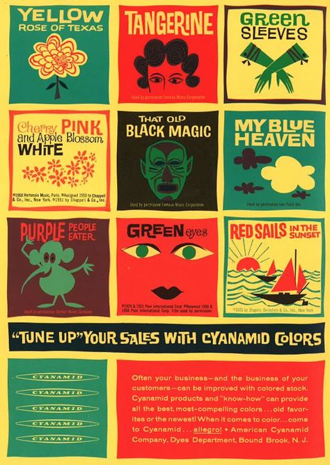 From the likes of Paul Rand and Bob Gill, here are the vintage graphic design ads from Print magazine, circa 1960s. #VintageAds Debbie Millman, 60s Print, Logo Design Agency, Bedroom Decor For Women, Logos Retro, Retro Graphic Design, Graphisches Design, Graphic Design Ads, Vintage Graphic Design