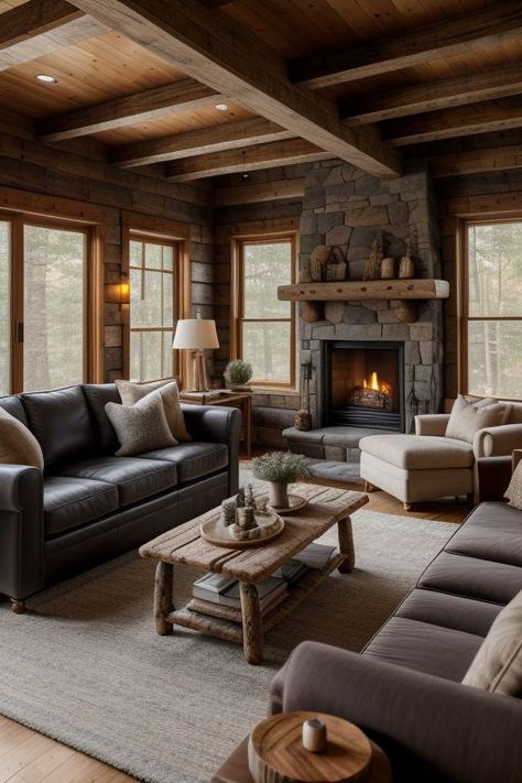 Mountain Chic Decor, Livibg Room, Flagstaff House, Chic Living Room Decor, Flagstaff, Chic Decor, Home Interior Design, Living Decor, House Interior