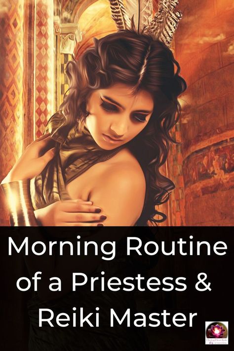 Morning Routine of A Priestess & Reiki Master My Morning Routine, Divine Energy, Healing Heart, Reiki Master, Daily Meditation, Sacred Places, Meditation Practices, Morning Ritual, Reiki Healing