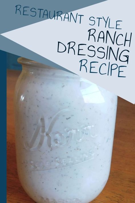 Ranch dressing is one of the most popular salad dressings of all time. You can make a thick creamy restaurant style ranch dressing at home that’s amazing. This homemade buttermilk recipe will kick outback, chipotle, or texas roadhouse to the curb. It will be the best you ever tasted, and you can control what's in it. You can use greek yogurt, avocado, or whatever healthy ingredients speak to you. #homemaderanch #homemadedressing #easyrecipes Dill Pickle Ranch Dressing, Pickle Ranch Dressing, Restaurant Style Ranch Dressing, Restaurant Ranch Dressing, Diy Dressings, Pickle Ranch, Homemade Essentials, Best Ranch Dressing, Light Ranch Dressing