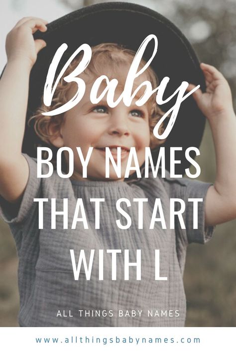 If you’re looking for a baby boy name starting with the letter “L,” we want to help you weigh your options. From Lachlan to Lyle, we have curated a list of boy names, starting with the letter “L” and the meanings and origin of each name. Let the browsing begin. Biys Names, L Names For Boys, L Baby Boy Names, List Of Boy Names, S Boy Names, Names Beginning With L, L Baby Names, Uncommon Baby Boy Names, Names For Boys List