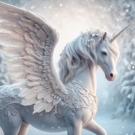 Pegasus Artwork, Fantasy Pegasus, Greek Monsters, Mythical Creature Art, Unicorn Picture, Pegasus Art, Magical Animals, Unicorn Artwork, Dragon Horse