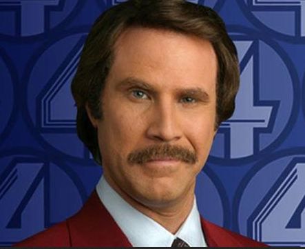 Ron Burgundy aka Will Farrell Will Farrel, Prom Memes, Miley Cyrus Brown Hair, Funny Prom, Blog Homepage, Ron Burgundy, Anchorman, Will Ferrell, Big Night