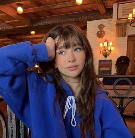 Malina Weissman, Grunge Hair, Aesthetic Hair, Hairstyles With Bangs, Pretty Face, Aesthetic Girl, Hair Goals, New Hair, Hair Inspo