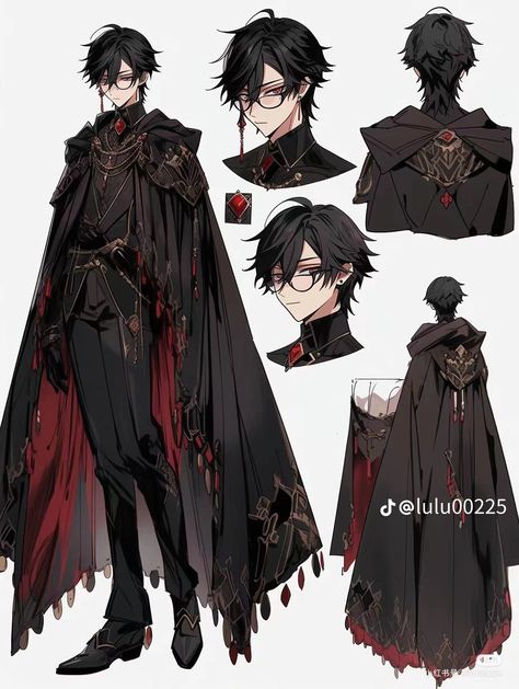 Dark Fantasy Male Outfit, Guy Character Art, Male Outfits Drawing Reference, Character Outfits Male, Outfit Ideas Drawing Male, Fantasy Clothing Male, Male Fantasy Clothing, Outfit Ideas Drawing, Drawing Male