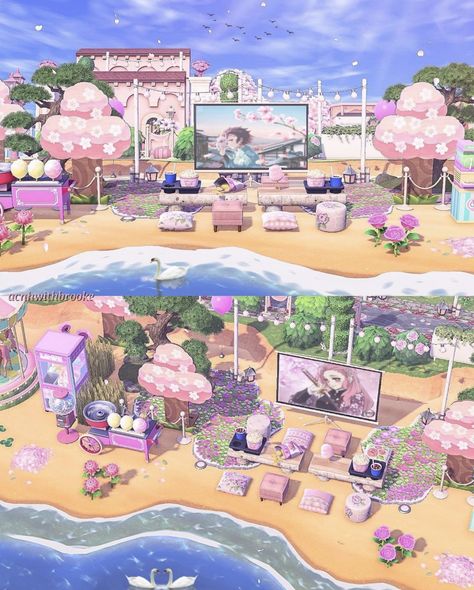 Kawaii Island, How To Remove Blackheads, Photo Anime, Pink Island, To Remove Blackheads, Animal Crossing Funny, Animal Crossing Memes, Animal Crossing Guide, Animal Crossing Wild World