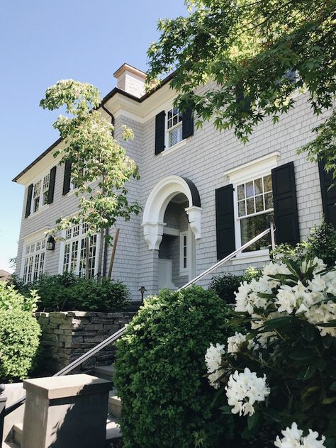 Drive By: Madison Park in Seattle - The Inspired Room House Cute Exterior, Redo Kitchen Cabinets, Best Kitchen Lighting, House Cute, Seattle Homes, Front Patio, Madison Park, House Goals, Elegant Homes