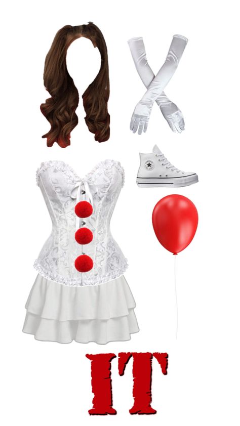 Pennywise The Clown Costume, Pennywise Costume, Pennywise The Clown, Halloween Costumes Friends, Clown Costume, Halloween Craft, The Clown, Halloween Outfits, Halloween Costumes