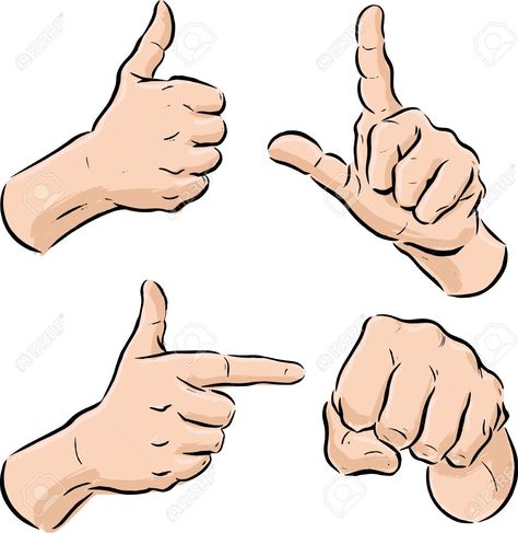 Thumbs Up Sketch, Thumbs Up Drawing, Thumb Up, Hand Reference, Piece Sign, Male Hands, Drawing Reference, Thumbs Up, Okay Gesture