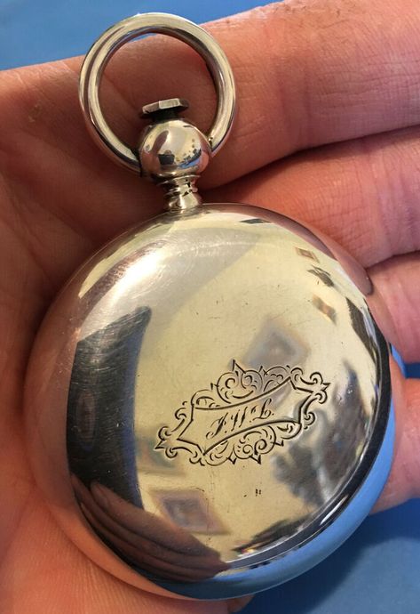 Waltham Pocket Watch, Clock Repair, Silver Pocket Watch, Watches For Sale, Vintage Pocket Watch, What Time Is, Pocket Watches, Watch Sale, Modern Vintage