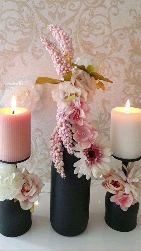 candle holder with flower (easy &elegant diy) in 2022 | Diy crafts paper flowers, Flower diy crafts, Diy dollar tree decor Koti Diy, Dollar Store Diy Projects, Diy Jar Crafts, Diy Dollar Tree Decor, Diy Crafts Paper Flowers, Diy Dollar Store Crafts, Jar Diy, Kraf Diy, Diy Crafts Room Decor