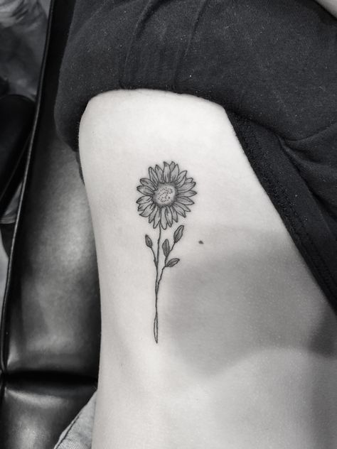 dainty sunflower tattoo, flower rib tattoo, small, sunflower rib tattoo, Daisy Tattoo Side Rib, Sunflower Rib Cage Tattoo, Daisy Tattoo Ribs, Sunflower Tattoo Ribcage, Daisy Rib Tattoo, Sunflower Rib Tattoo, Small Quirky Tattoos, Rib Tattoos Words, Arm Quote Tattoos