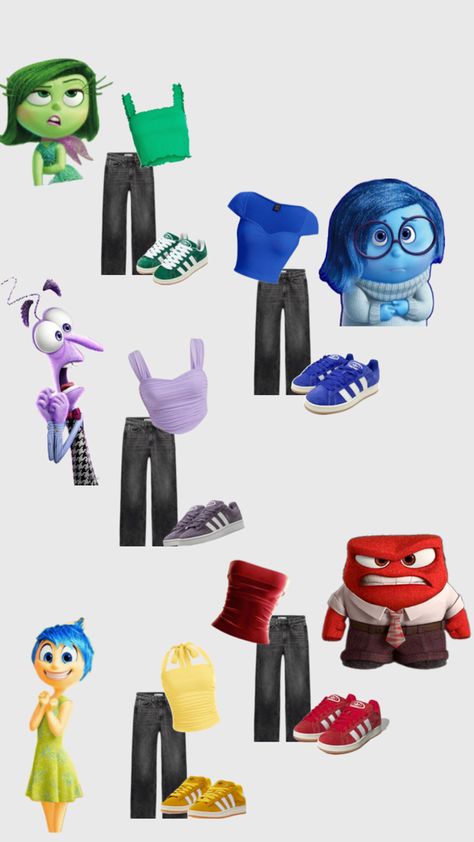 Inside Out Disgust, Disgusted Inside Out, Outfit Ideas Casual, Follow For More, Inside Out, Outfit Ideas, Casual Outfits, Quick Saves