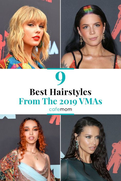 9 Best Hairstyles From The 2019 VMAs: The MTV Video Music Awards are always a show. The event also brings out daring VMA beauty looks from musicians and celebs. Check out our faves, who brought it with their hairstyles. Fka Twigs, Red Carpet Outfits, Beauty Looks, Video Music Awards, Mtv Video Music Award, Favorite Hairstyles, Halsey, Celebrity Look, Best Hairstyles