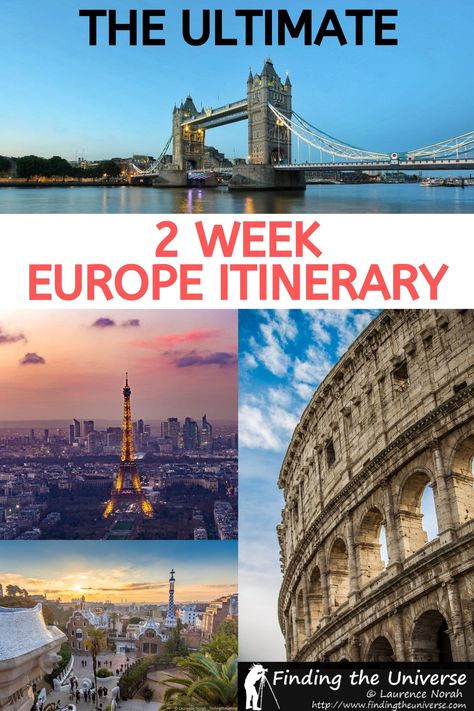 A detailed 2 week Europe itinerary, with things to do, tips for travel, accommodation and money saving advice! #Europe #City #Itinerary #Travel #Tips #Ideas 2 Weeks In Europe, Europe Trip Planning, Europe Itinerary, European Itineraries, Europe Trip Itinerary, Europe Itineraries, Itinerary Planning, Flight Tickets, Backpacking Europe