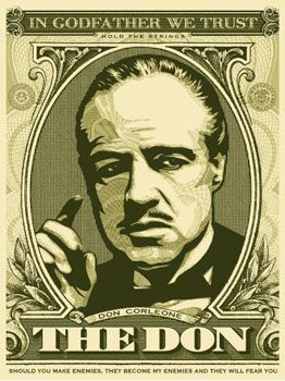 The Godfather Art, The Godfather Wallpaper, Sonny Corleone, The Godfather Poster, Obey Giant, Don Vito Corleone, Don Corleone, Godfather Movie, Gangster Movies