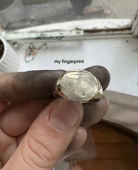 Fingerprint Ring, Dope Jewelry, Funky Jewelry, Current Styles, Jewelry Lookbook, Mode Inspo, Diy Schmuck, Jewelry Inspo, Dream Jewelry