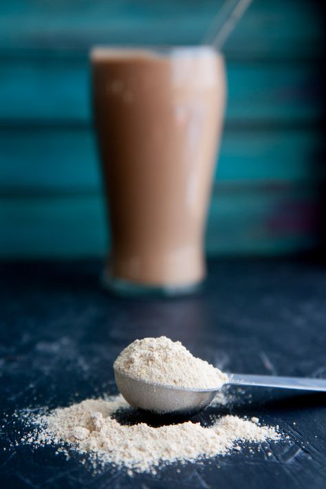 Homemade Protein Powder, Protein Powder Smoothie, Protein Powder Recipes, Powder Recipe, Protein Foods, Brown Rice, A Drink, Protein Powder, Healthy Smoothies