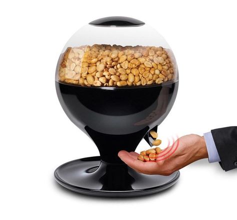 Motion-Activated Candy Dispenser Battery Powered Candy Nut Storage Jar Container Snack Dispenser, Bubble Gum Machine, Candy Dispenser, Food Dispenser, Candied Nuts, Concession Stand, Gumball Machine, Wedding Candy, Snack Mix