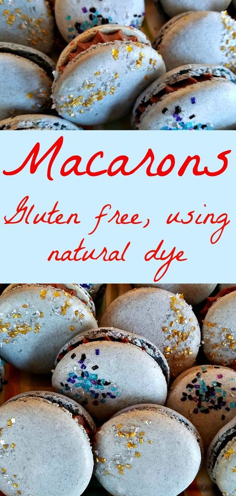 Macarons - A Gluten Free Treat. Natural Dye Used for Color! Gluten Free Macarons, Brownies Balls, No Bake Easy Dessert, Granola Bar Recipes, French Meringue, Bake Easy, Cookies Holiday, Granola Bar, Cake Mixes