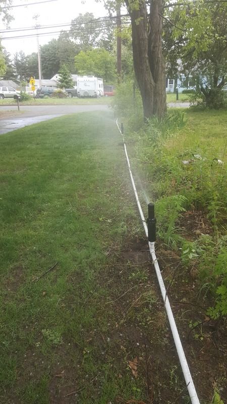 Above ground irrigation install...umm nevermind make that in ground lol | Lawn Care Forum Above Ground Sprinkler System Diy, Above Ground Sprinkler System, Diy Irrigation, Irrigation System Diy, Irrigation Diy, Drip Irrigation Diy, Lawn Irrigation, Diy Lawn, Garden Hacks