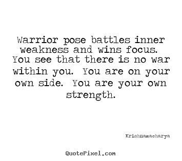 Warrior Pose Therapeutic Quotes, Yoga Teacher Quotes, Warrior Pose Yoga, Yoga Words, Yoga Energy, Quote Picture, Yoga Themes, Yoga Time, Warrior Pose