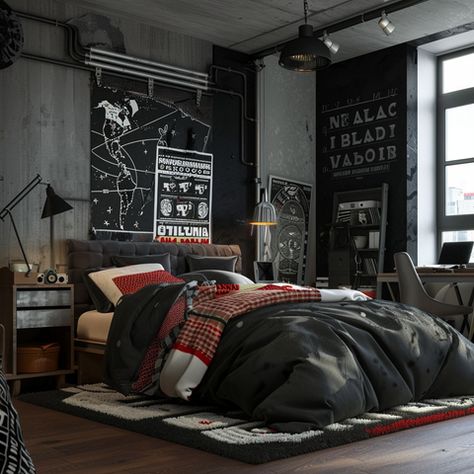 20+ Awesome Boy Teenager Bedroom Ideas on a Budget – FAYA Interior Design Boy Teenager Bedroom Ideas, Teenager Room Ideas For Boys, Bachelor Pad Bedroom, Teen Boys Bedroom, Boy Teenager, Teenager Bedroom Design, Teenager Bedroom, Functional Bedroom, Bedroom Ideas On A Budget