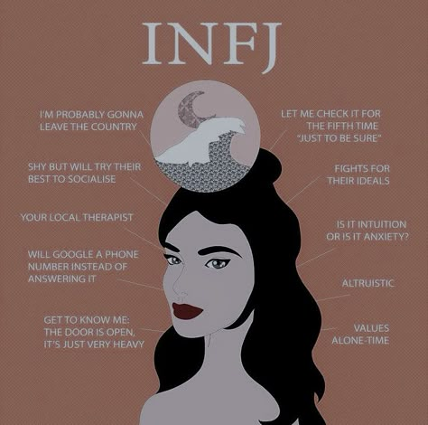 Personality Writing, Thoughts On Happiness, Advocate Personality, Infp Girl, Infj And Intj, Infj Aesthetic, Infj Core, Infj Woman, Infj And Entp