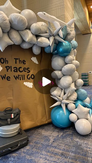 BELLA’S BALLOON DECOR on Instagram: "Did you know that you CAN have those balloons even with latex allergies? Oh the places we will go with this latex-free organic Garland for a regional dinner with @Bayada. . . . #latexfree #latexfreeballoons #organicgarland #bayadahhc #bayadahomehealthcare #homehealthcare #regionaldinner #nationalharbor #balloonsdc #dcballoons #dmvballoons #celebrate #ohtheplaceswewillgo #traveler #travel #travelballoons #travelballoonstylist" Latex Free Balloon Arch, Crab Balloon Arch, Snow Globe Balloon Arch, Balloon Garland With Beach Balls, Balloon Arch With Beach Balls, Latex Allergy, Home Health Care, Decorations Party, Balloon Backdrop