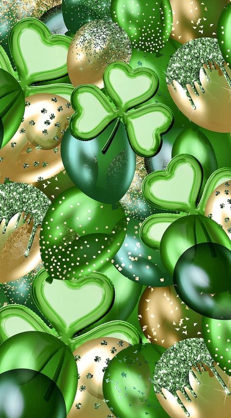 Balloons Wallpaper, St Patricks Day Pictures, St Patricks Day Wallpaper, Irish Party, Day Wallpaper, Beautiful Wallpapers For Iphone, Cool Backgrounds Wallpapers, Valentines Wallpaper, Holiday Wallpaper