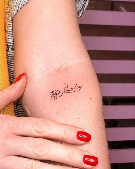 Small Dog Tattoos, Lucky Tattoo, Vegas Tattoo, Small Girly Tattoos, Stylish Tattoo, Cute Tiny Tattoos, Cute Small Tattoos, Dainty Tattoos, Girly Tattoos