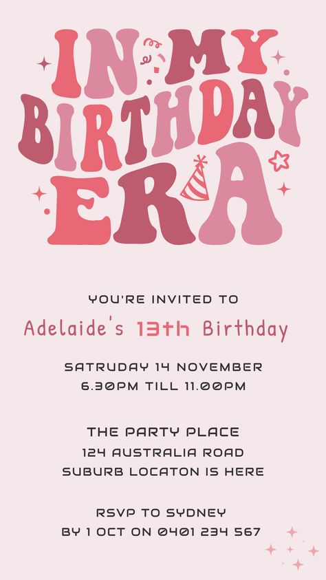 Taylor Swift Birthday Invitations, Bolo Taylor Swift, Taylor Swift Birthday Card, Taylor Swift Cake, Taylor Swift Birthday Party Ideas, 13th Birthday Invitations, Taylor Swift Party, Bday Invitations, Taylor Swift Birthday