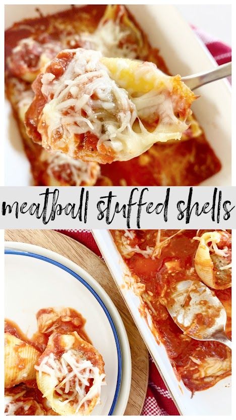 Ally's Sweet & Savory Eats: Meatball Stuffed Shells Stuffed Shells With Meatballs, Meatball Stuffed Shells, Sweet Kale Salad, Creamy Broccoli Salad, Homemade Italian Meatballs, Spinach Stuffed Shells, Italian Meatballs Recipe, Stuffed Shells Recipe, Homemade Italian