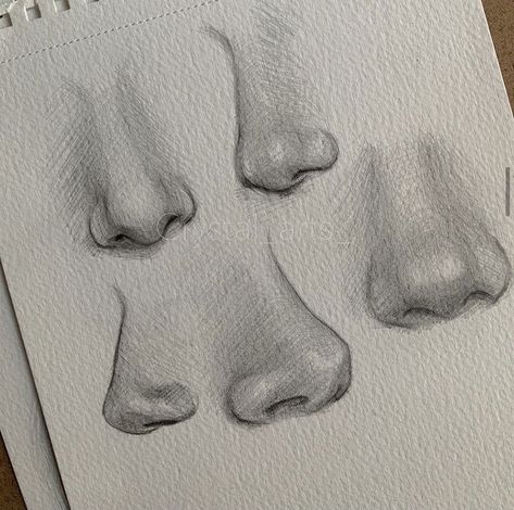 Anime Nose, Lips Sketch, Lip Drawing, Pencil Drawing Tutorials, Nature Art Drawings, Art Sketches Doodles, Nose Drawing, Portraiture Drawing, Lips Drawing