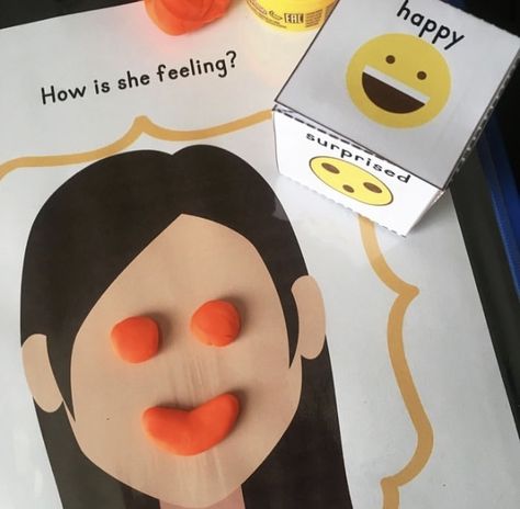 Feelings Activities Preschool, Playdough Sensory, Emotions Game, Feelings Games, Teaching Emotions, Emotions Preschool, Feelings Activities, Kids Feelings, Emotions Activities