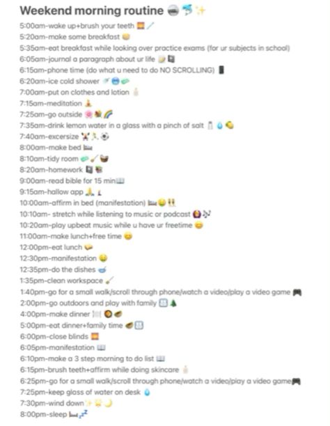 Weekend Routines, Weekend Morning Routine, Summer Routines, I Am Gorgeous, Winter Routine, Good Apps For Iphone, Weekend Routine, Morning Routine Productive, Sunday Routine
