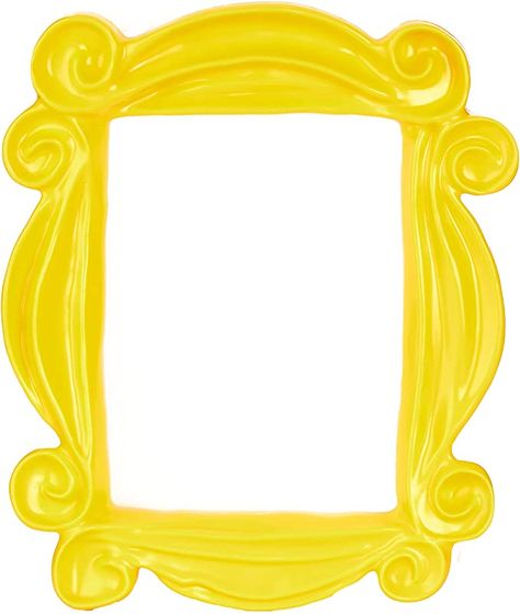 Friends Door Frame, Monica's Door, Monica's Apartment, Tattoo Tv Shows, Yellow Picture Frames, Fake Tattoo Sleeves, Favorite Friend, Friends Merchandise, Friends Picture Frame