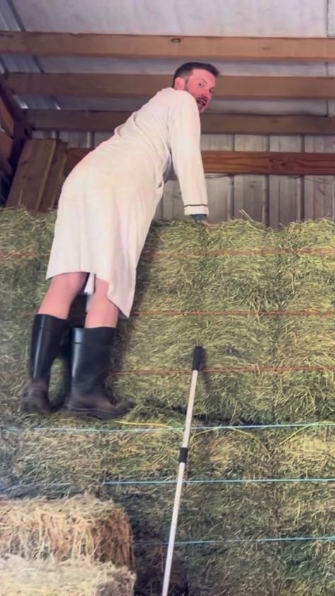 Let’s do farm chores! | By Matt Mathews Farm Chores, Army Women, Down On The Farm, Getting Out, Influencer, Letting Go, Let It Be