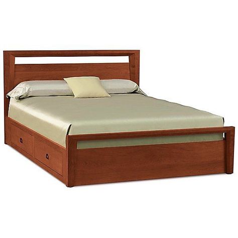 King Storage Bed, Storage Platform Bed, Ring Pulls, Storage Platform, Building Process, Natural Aesthetic, Hardwood Furniture, Bronze Ring, Beds & Bed Frames