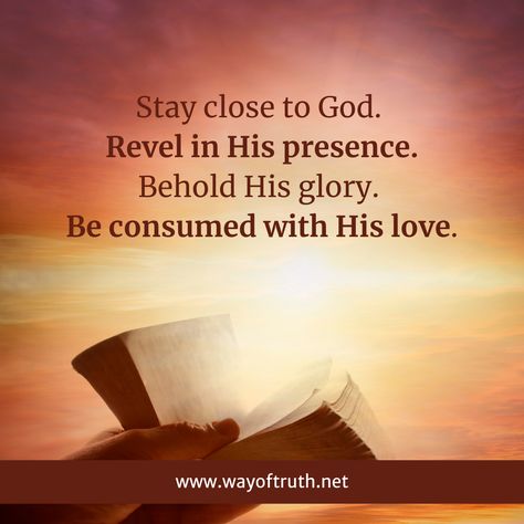 Gods Glory Quotes, Stay Close To God, Presence Quotes, 2024 Word, Glory Quotes, Sermon Topics, Word For The Year, Close To God, Peace Scripture