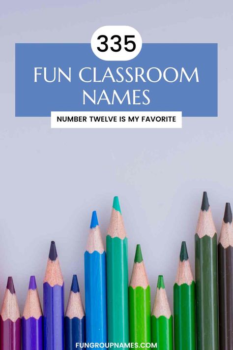 Discover over 335 creative classroom names to inspire learning! From thematic to subject-oriented and fun whimsical names, find the perfect fit for your educational space. Daycare Classroom Names Ideas, Preschool Class Names Ideas, Preschool Classroom Names Ideas, Homeschool Name Ideas, Classroom Names Ideas, Class Names Ideas, Classroom Names, Whimsical Names, School Names