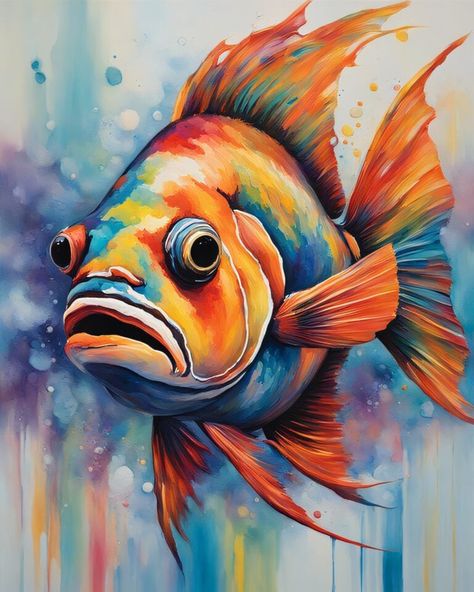 12 Practical Exercises to Help You Learn About Color - Color Meanings Watercolor Fish, Fish Wall Art, Color Meanings, The Natural World, Color Harmony, Color Wheel, Complementary Colors, Silk Painting, Color Samples